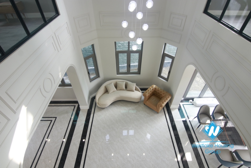 Brand new villa for rent in Vinhome Harmony.